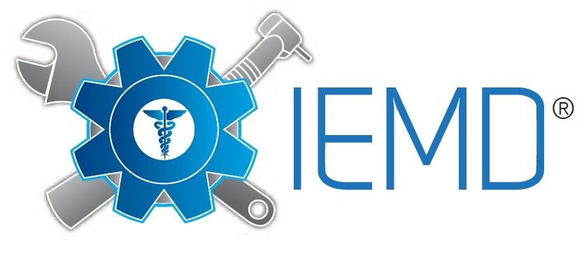 Logo de IEMD, distribuidor autorizado de equipos dentales en México PEYMAR y GNATUS